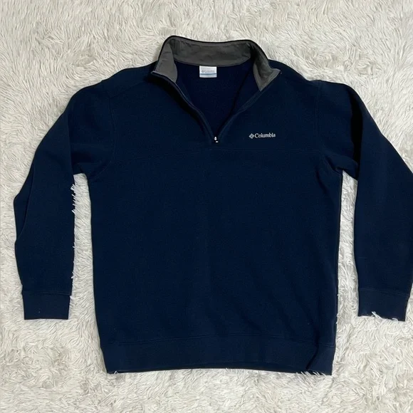 Columbia 1/4 Zip Heavy Duty Pullover - Picture 2 of 12
